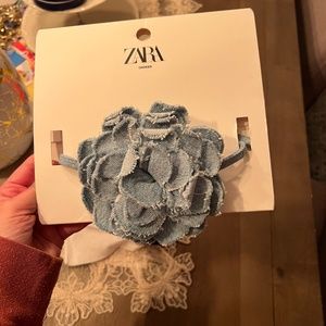 Zara Denim Choker